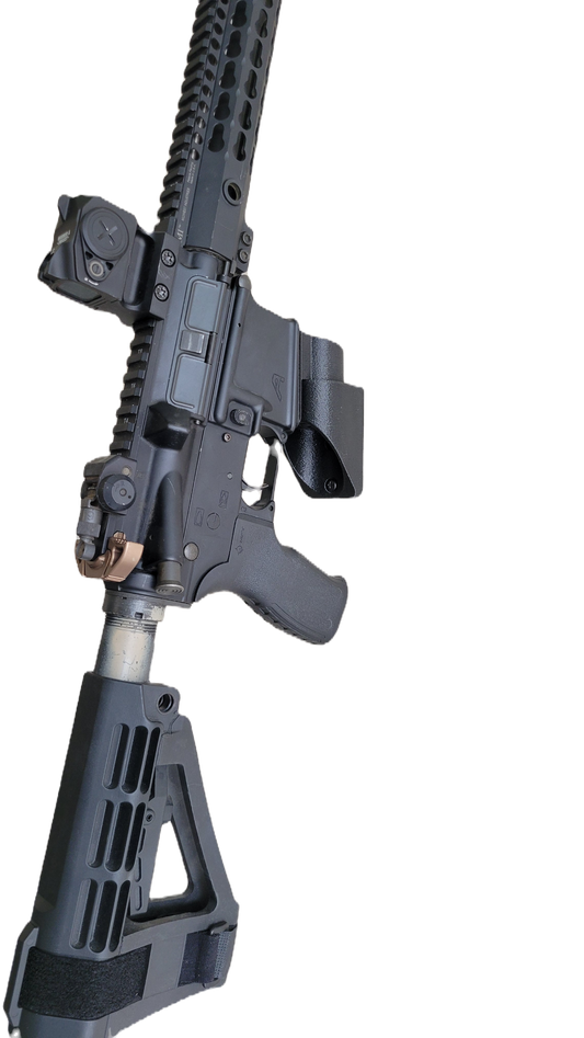 Universal AR-15 Rifle Wall Swivel Mount – Secure, Adjustable Firearm Display image 1