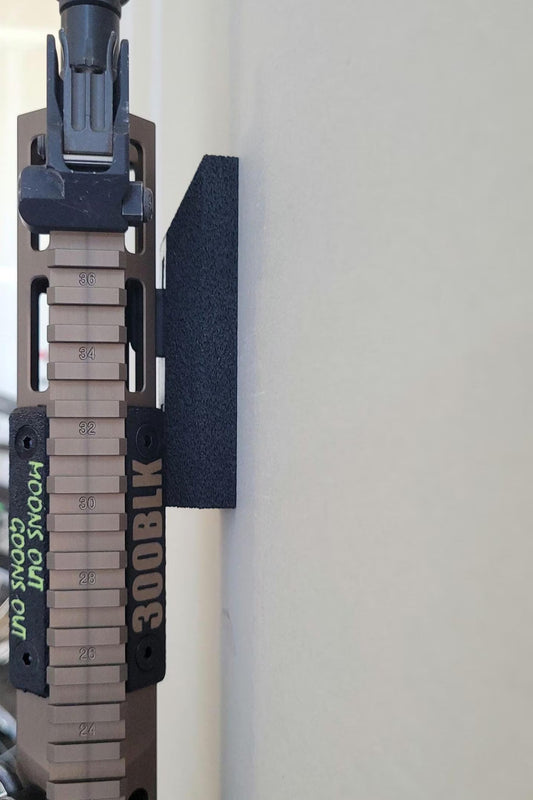 M-LOK Wall Mount. Minimalist design to store or display your firearm. image 1
