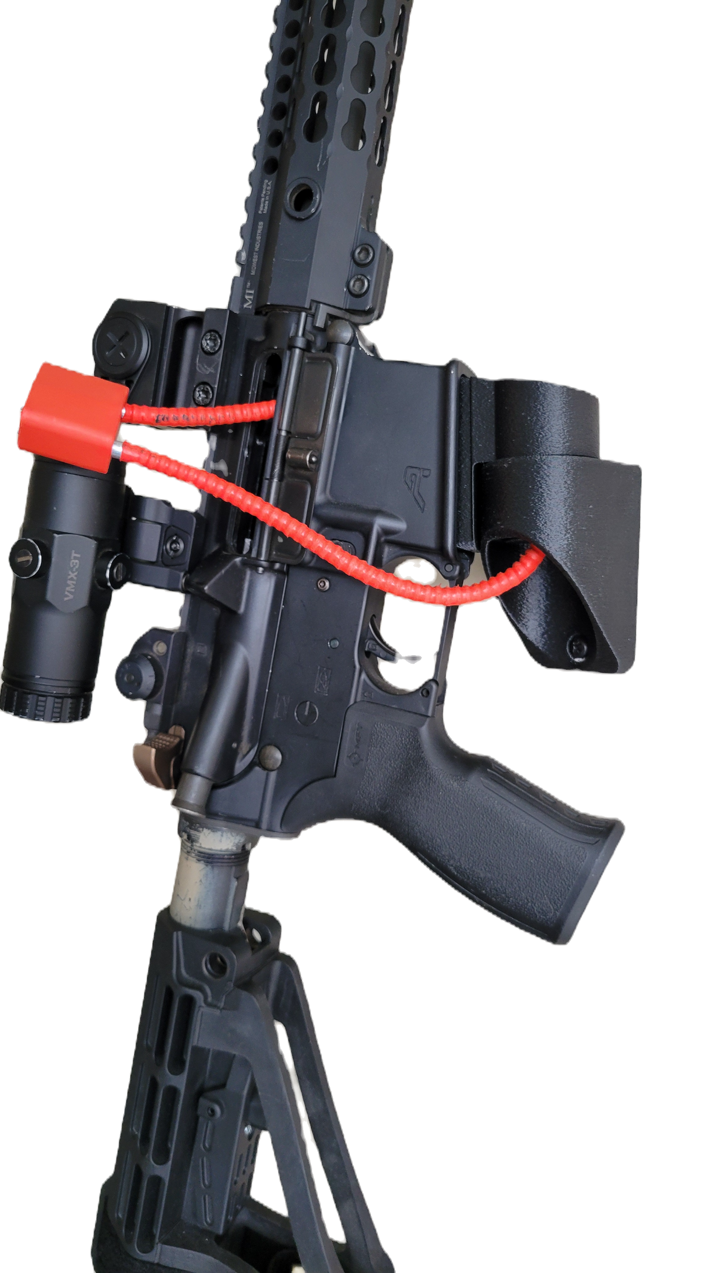 Universal AR-15 Rifle Wall Swivel Mount – Secure, Adjustable Firearm Display image 7