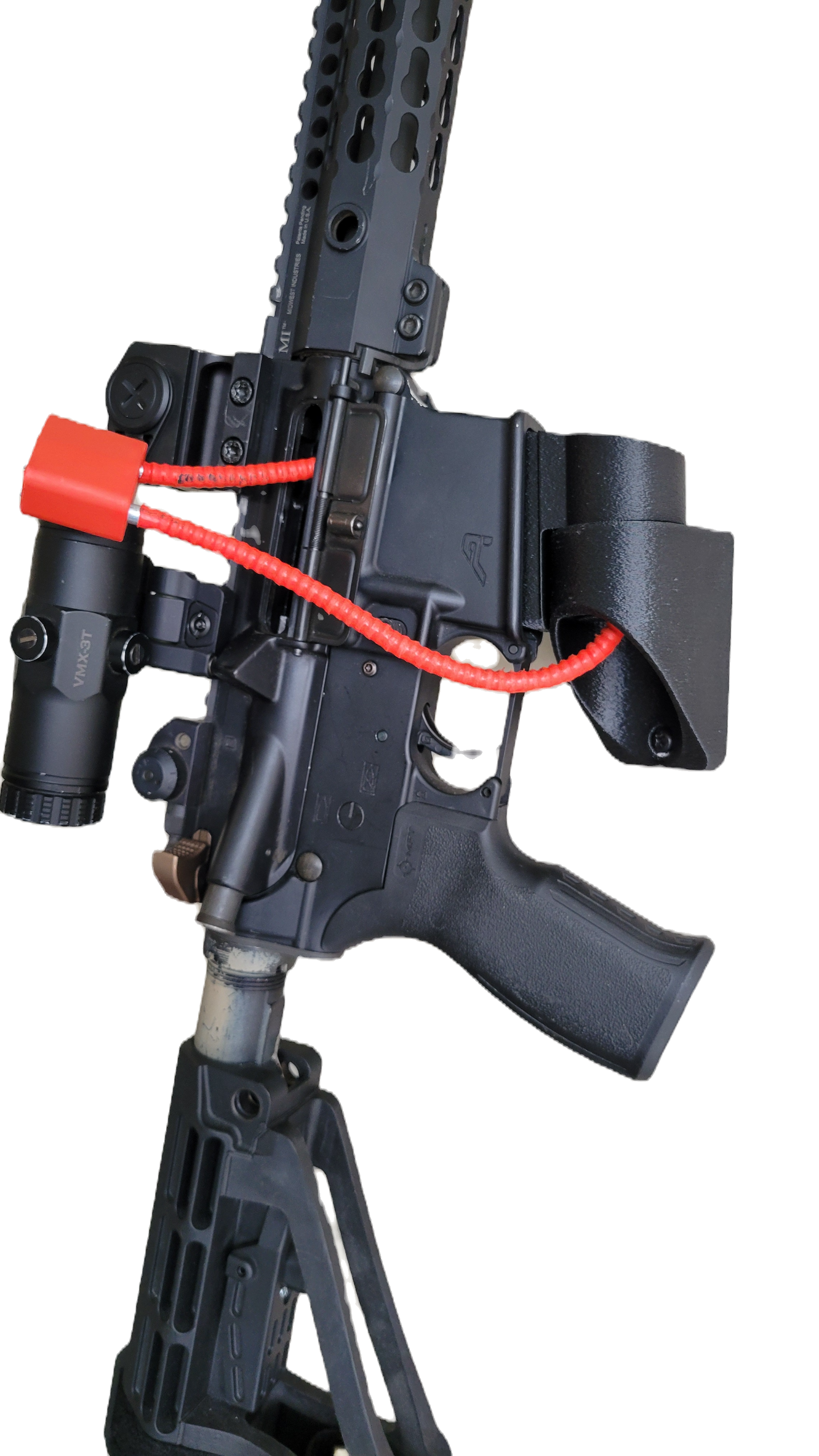Universal AR-15 Rifle Wall Swivel Mount – Secure, Adjustable Firearm Display image 7