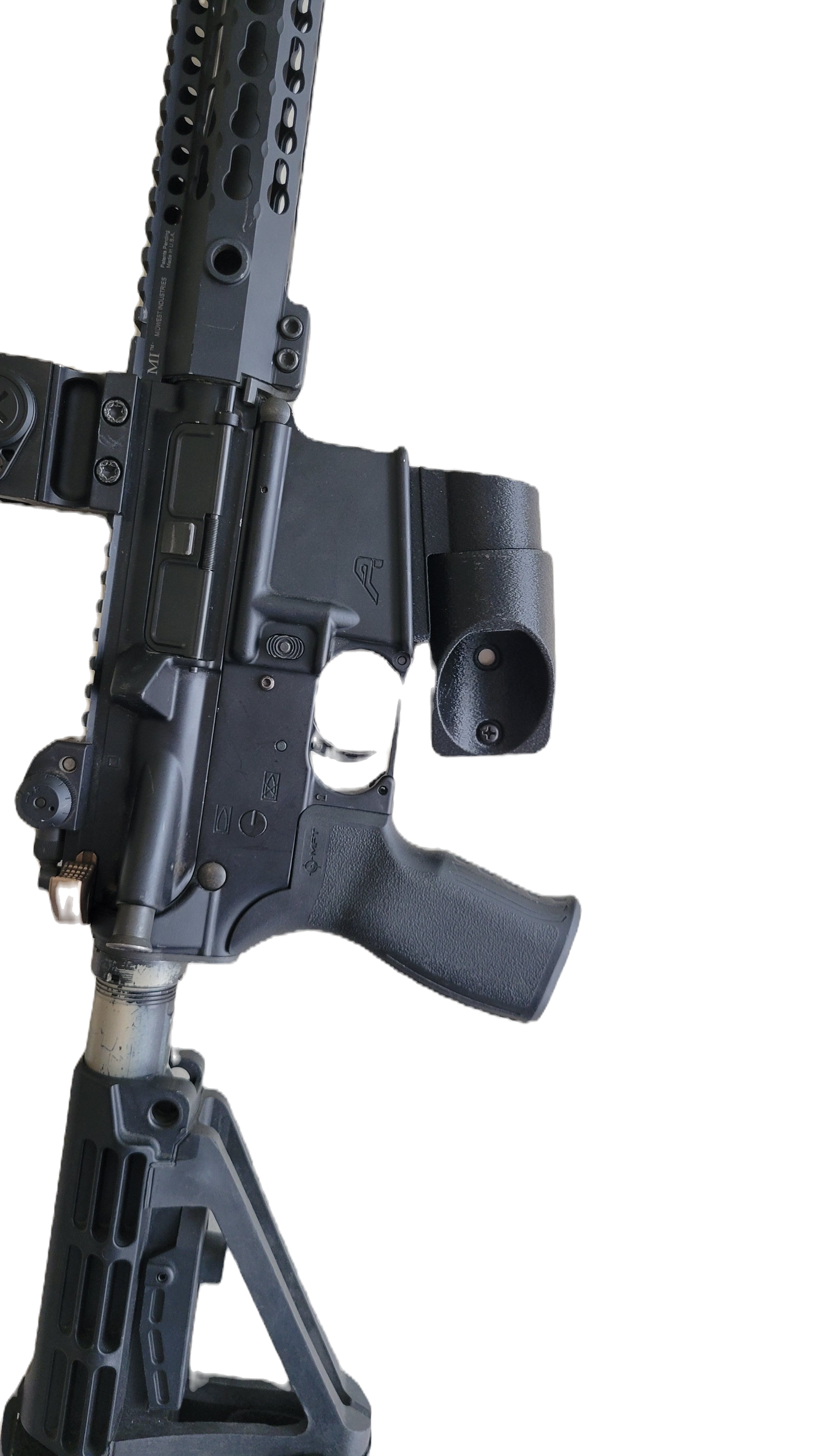 Universal AR-15 Rifle Wall Swivel Mount – Secure, Adjustable Firearm Display image 0
