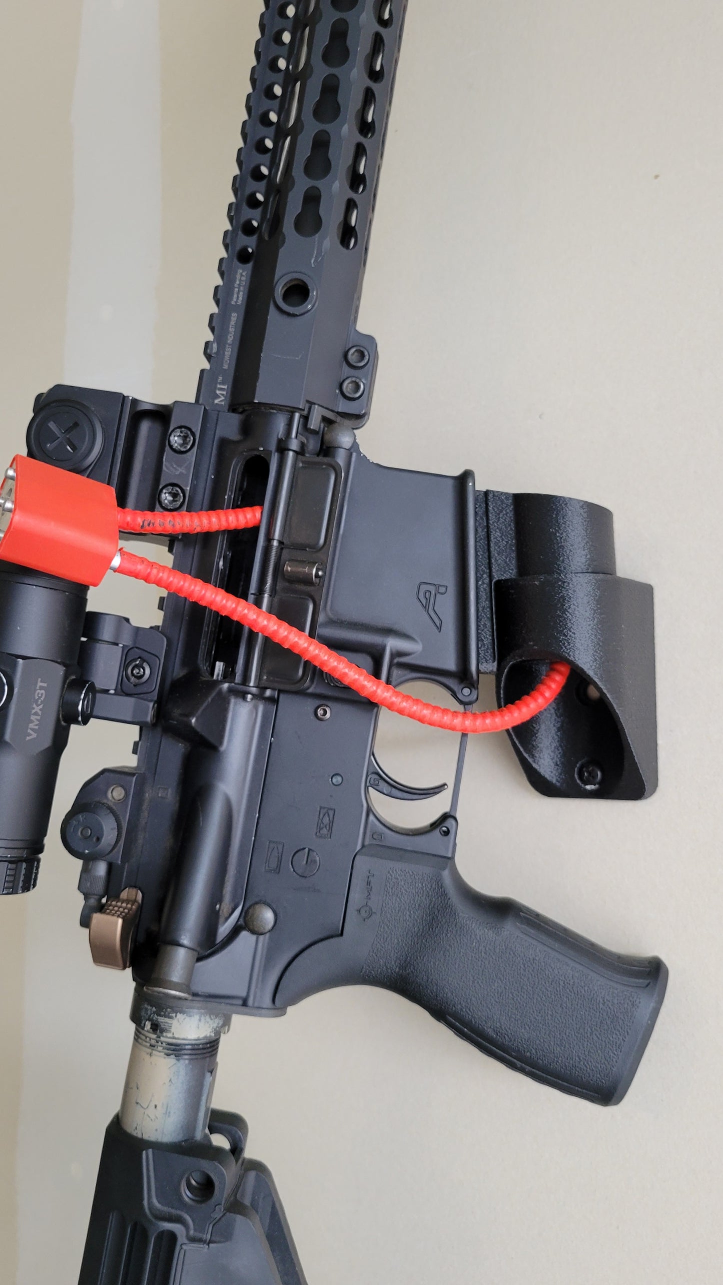 Universal AR-15 Rifle Wall Swivel Mount – Secure, Adjustable Firearm Display image 9