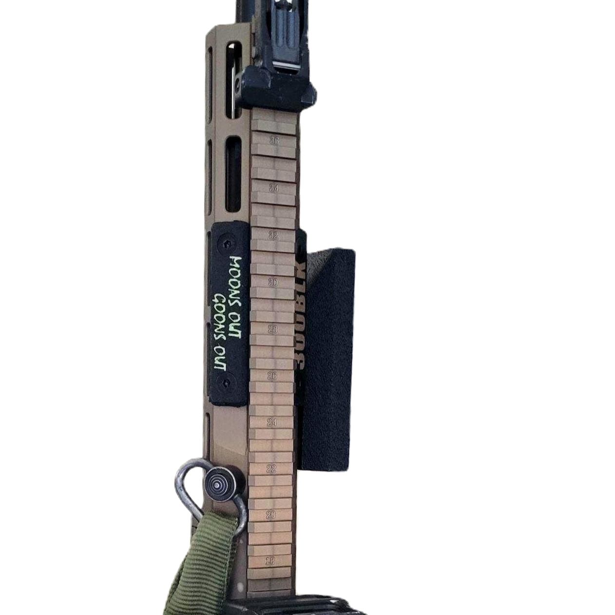 M-LOK Wall Mount. Minimalist design to store or display your firearm. image 2