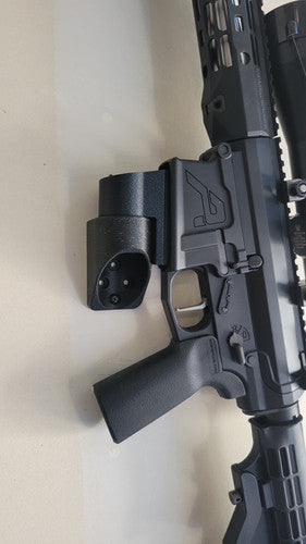 Universal AR-10 Wall Swivel Mount; Magazine Mounted